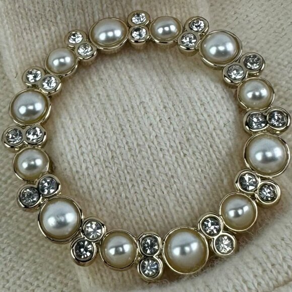 Sandro Paris Cream Long Sleeve Scoop Neck Wool Cashmere Sweater Womens Size 3 - Picture 3 of 7